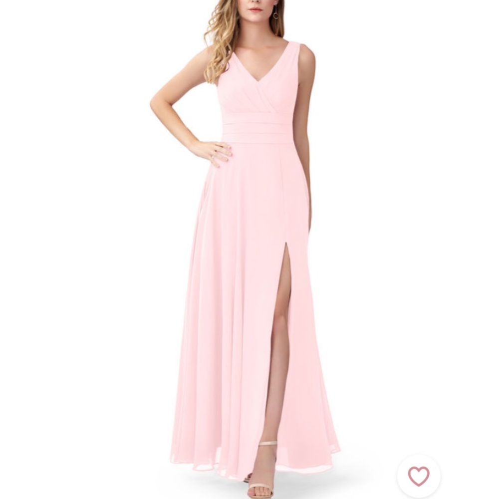 COPY - Azazie Bianca. Blushing Pink. A6